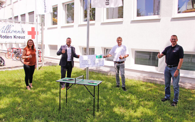 Investition in die Gesundheit der Rot-Kreuzler in Bayreuth.