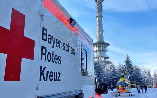 Rettungseinsatz am Ochsenkopf.