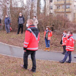 Vorstellung des Corona-Diagnostik-Fahrzeugs beim Roten Kreuz in Bayreuth.