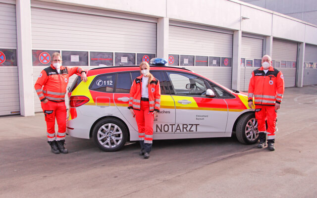 Rettungsdienst stellt neues Notarzteinsatzfahrzeug (NEF) in Dienst
