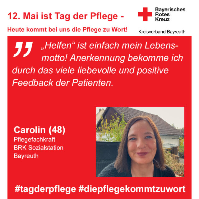 Die Pflege kommt zu Wort - Aktion zum internationalen Tag der Pflege 2021