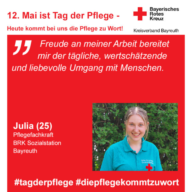 Die Pflege kommt zu Wort - Aktion zum internationalen Tag der Pflege 2021