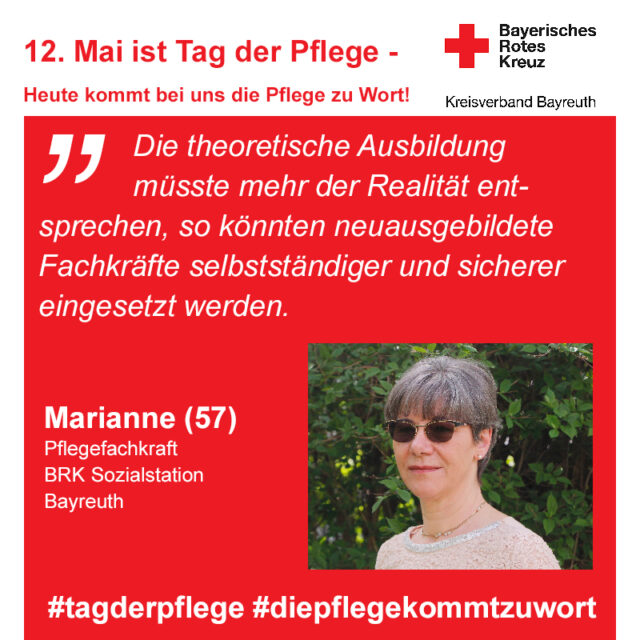 Die Pflege kommt zu Wort - Aktion zum internationalen Tag der Pflege 2021