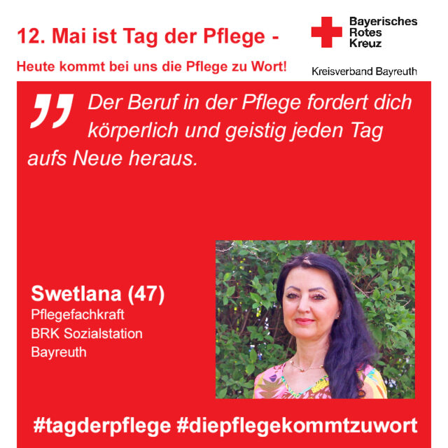 Die Pflege kommt zu Wort - Aktion zum internationalen Tag der Pflege 2021