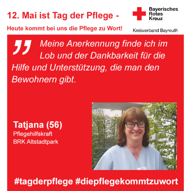 Die Pflege kommt zu Wort - Aktion zum internationalen Tag der Pflege 2021