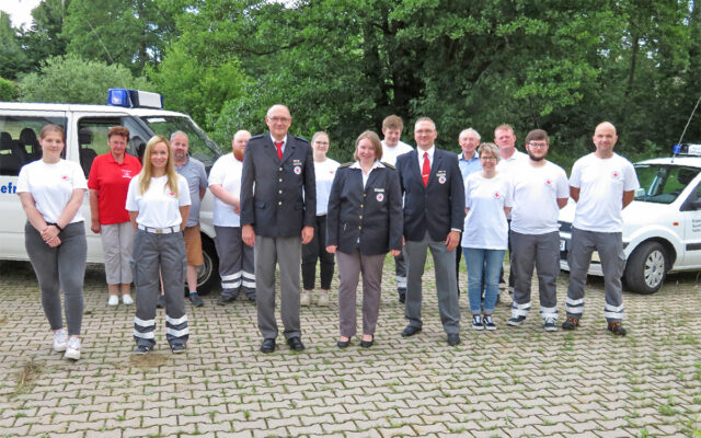 Die ehrenamtlichen Mitglieder der BRK Bereitschaft Gefrees blickten bei ihrer Jahreshauptversammlung auf ein erfolgreiches Jahr 2020 zurück.