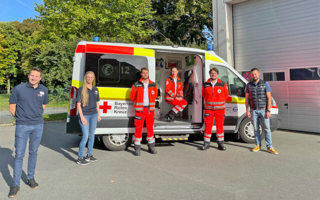 Einen erfolgreichen Ausbildungsstart wünscht der BRK Kreisverband Bayreuth seinen neuen Notfallsanitäter/-innen-Azubis.