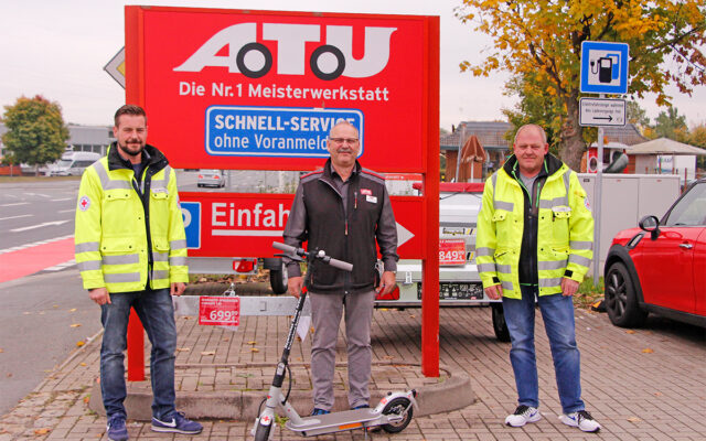 Rettungsdienst stellt E-Scooter in Dienst