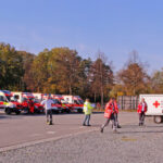 12 Stunden im Einsatz bei Bombenfund in Bayreuth – BRK unterstützt Evakuierungsmaßnahmen für Bombenräumarbeiten.