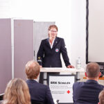 Vorsitzende der Wasserwacht Ortsgruppe Bayreuth - Karin Diehl.