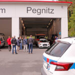 Delegation des estnischen Roten Kreuzes im BRK Zentrum Pegnitz.