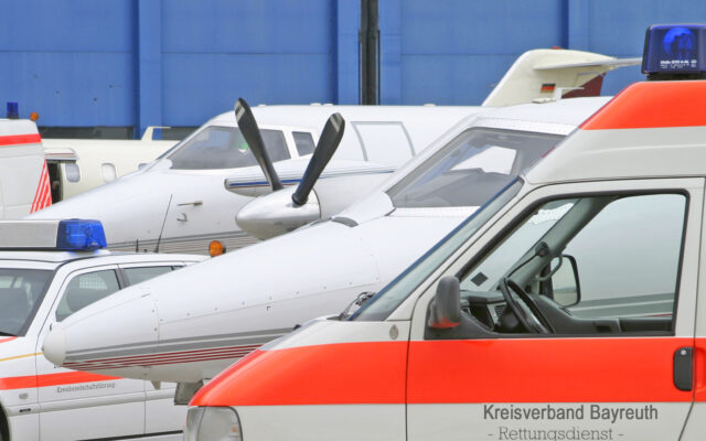 Der DRK-Flugdienst sorgt für die Rückholung der Fördermitglieder des BRK-Kreisverbandes Bayreuth, bei medizinischen Notfällen oder langandauernden Krankenhausaufenthalten, weltweit. (Foto: Symbolbild/ DRK-Flugdienst)