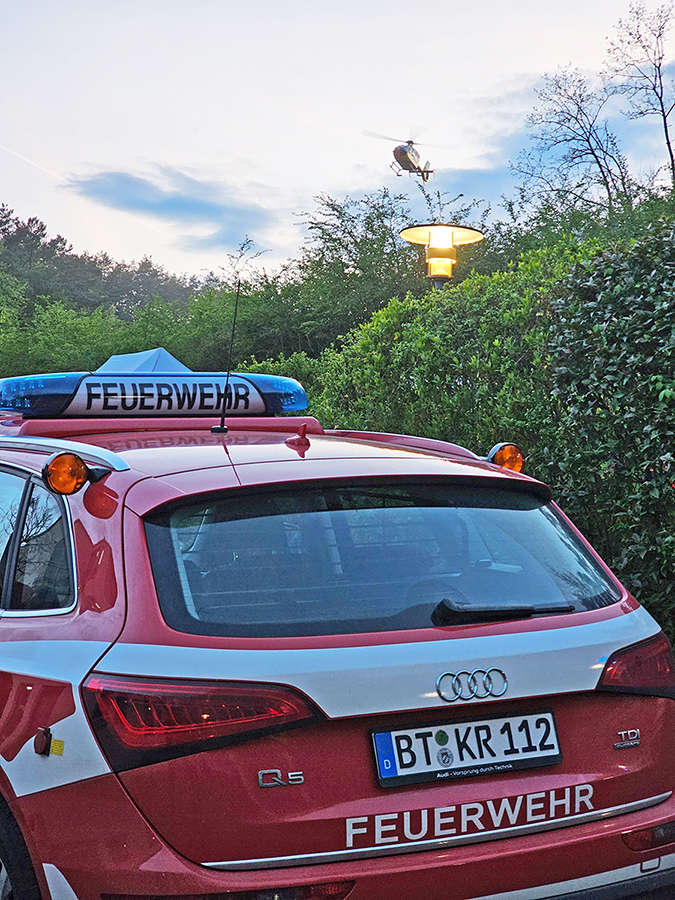 Am 06.05. wurden Einsatzkräfte des BRK-Kreisverbandes Bayreuth aufgrund Gasaustritts zur Evakuierung eines Pegnitzer Krankenhauses gerufen,