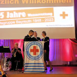75-Jahre-Wasserwacht-Bayreuth Jubilaeumsfeier: Führungspitze der Wasserwacht Bayern verleiht Auszeichnungen an verdienste Mitglieder.