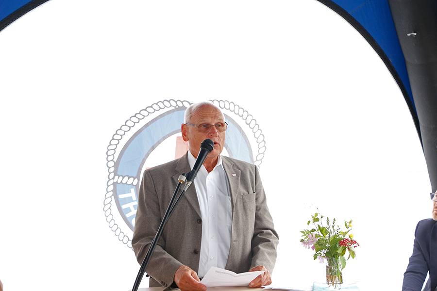 Peter Herzing, Vorsitzender des BRK-Kreisverbandes Bayreuth