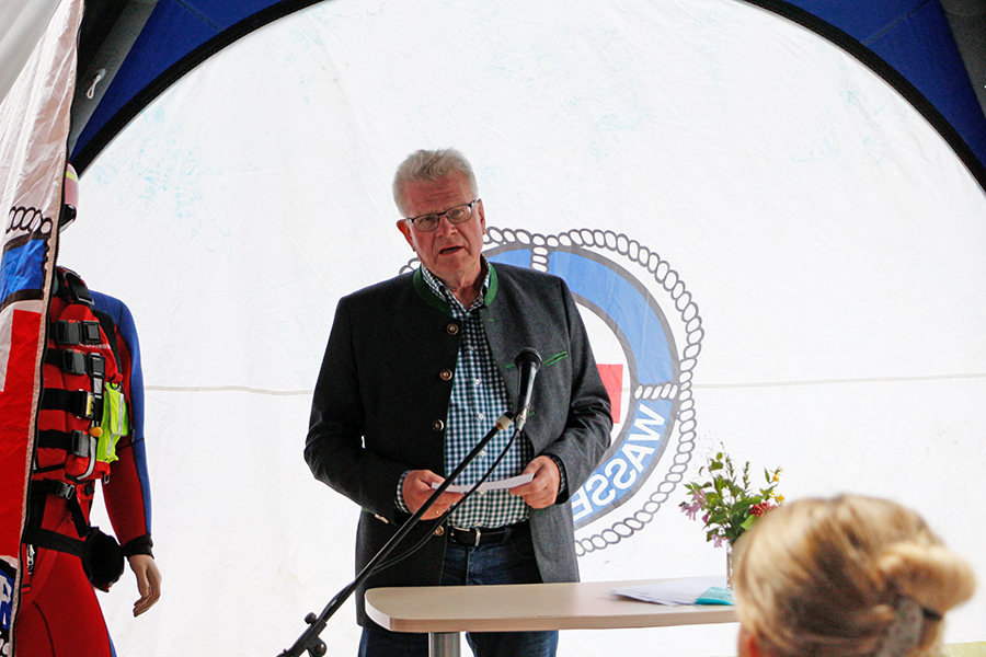 Thomas Ebersberger - Oberbürgermeister Stadt Bayreuth und Vorsitzender ZRF (Weckverband Rettungsdienst und Feuerwehralarmierung).