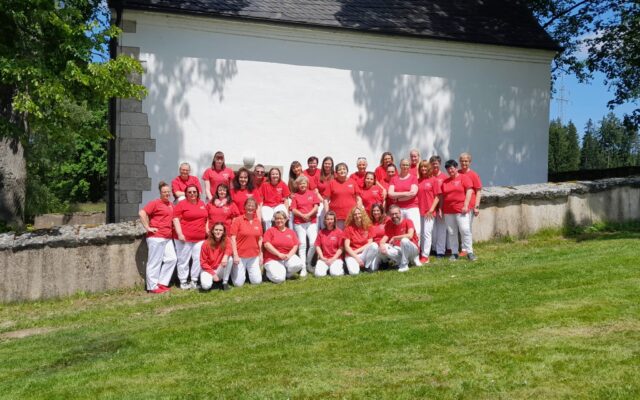 Das Bild zeigt das Team der BRK-Sozialstation Fichtelgebirge.