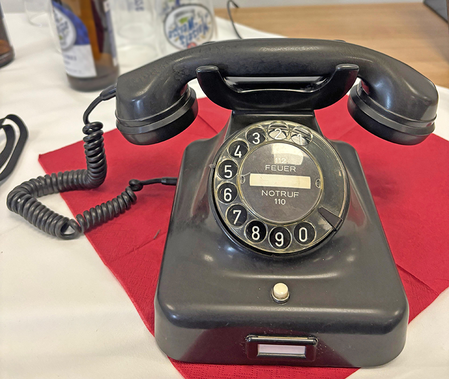 Telefonapparat 1920er Jahren.