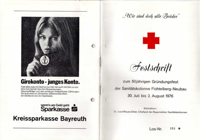 Festschrift Fichtelberg Neubau Sanitätskolonne 50 Jahre 1976_Seite_01