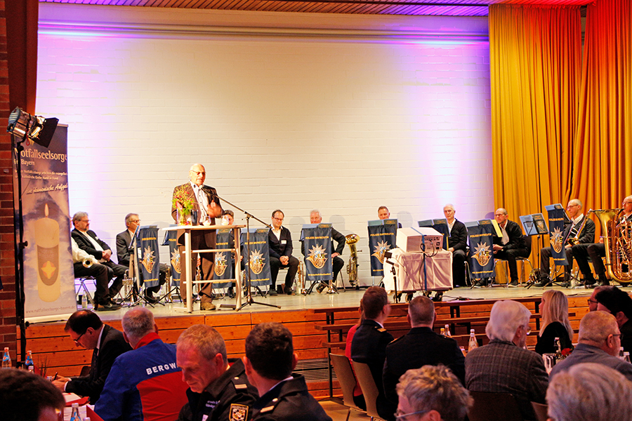 20 Jahre PSNV-Team Bayreuth – zwei Jahrzehnte menschliche Fürsorge in Krisensituationen - Peter Herzing, BRK-Vorsitzender Bayreuth.