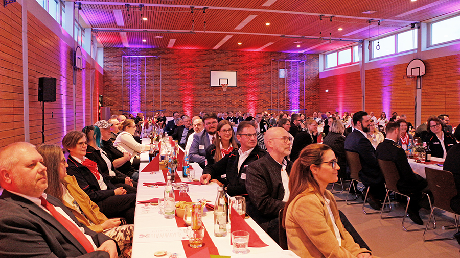 20 Jahre PSNV-Team Bayreuth – zwei Jahrzehnte menschliche Fürsorge in Krisensituationen. Blick in den Saal.