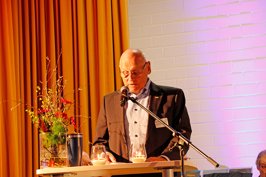 20 Jahre PSNV-Team Bayreuth – zwei Jahrzehnte menschliche Fürsorge in Krisensituationen. Peter Herzing, BRK-Vorsitzender Bayreuth.