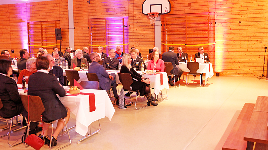 20 Jahre PSNV-Team Bayreuth – zwei Jahrzehnte menschliche Fürsorge in Krisensituationen. Blick in den Saal.
