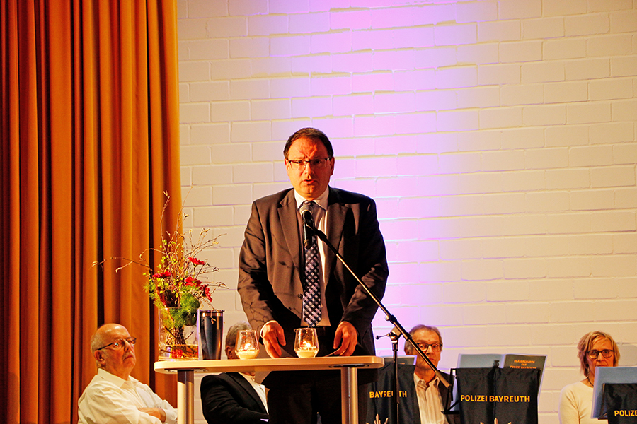 20 Jahre PSNV-Team Bayreuth – zwei Jahrzehnte menschliche Fürsorge in Krisensituationen - Staatssekretär Martin Schöffel.