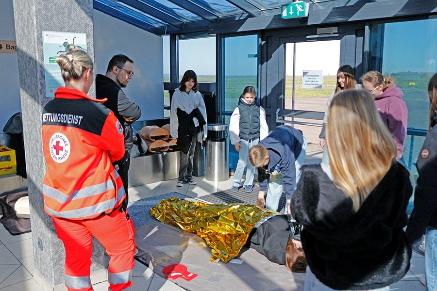 Girls'day 2026 - Erste Hilfe-Crash-Kurs