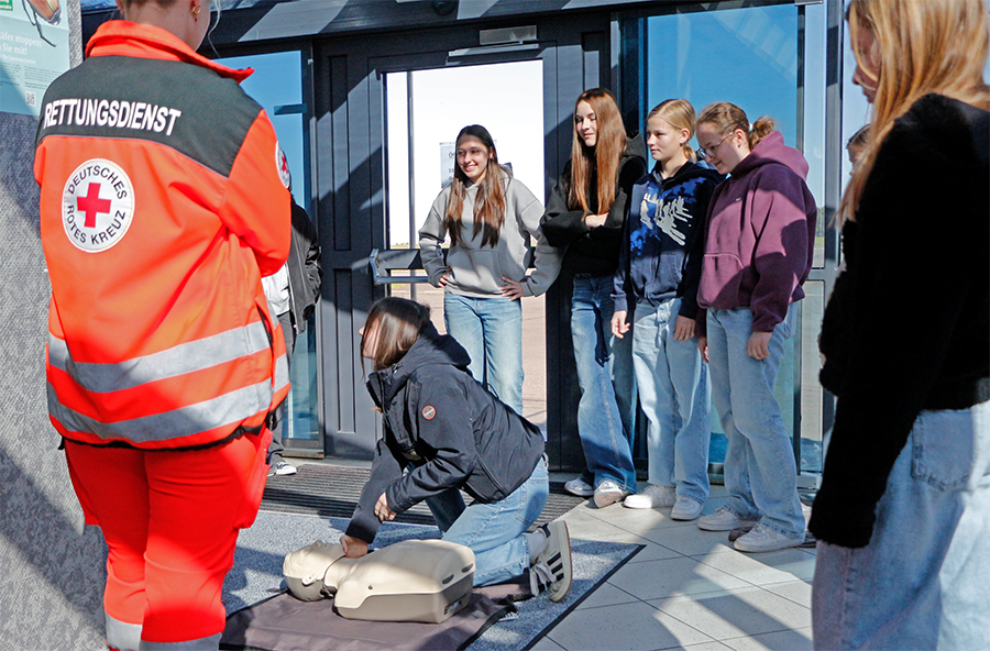 Girls'day 2026 - Erste Hilfe-Crash-Kurs