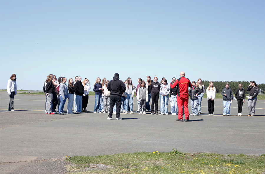 Rettungübung beim Girls` day 2026.