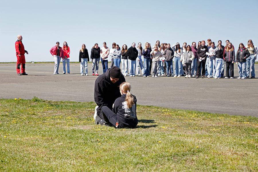 Rettungübung beim Girls` day 2026.