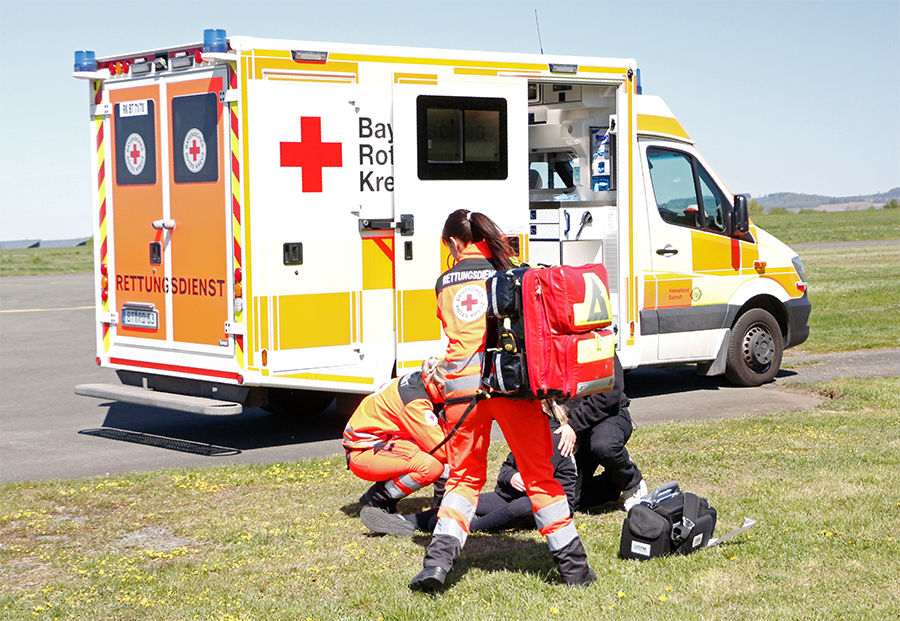 Rettungübung beim Girls` day 2026.