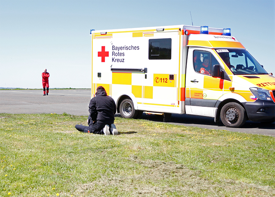 Rettungübung beim Girls` day 2026.