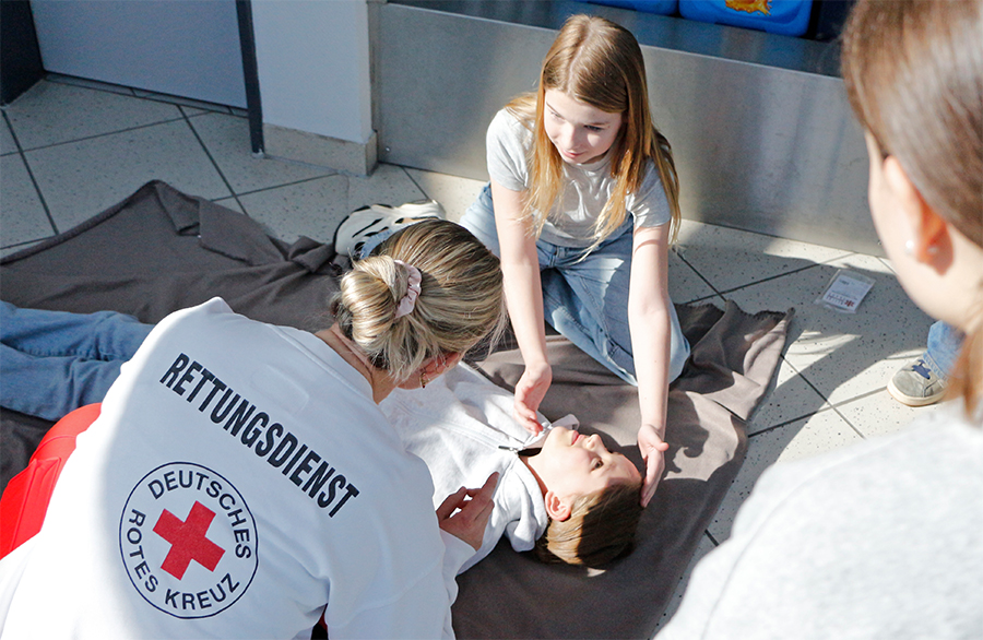 Girls'day 2026 - Erste Hilfe-Crash-Kurs