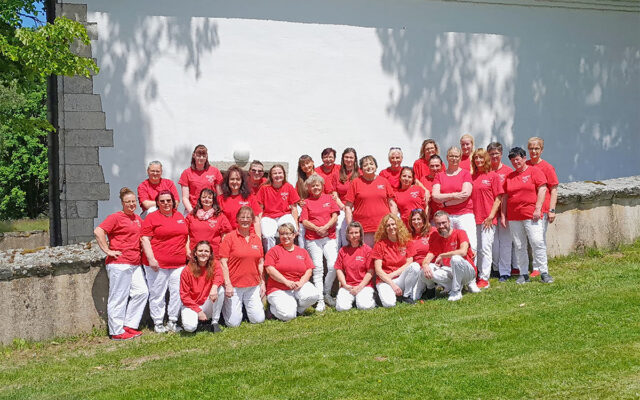Team der BRK-Sozialstation Fichtelgebirge (Gruppenfoto)