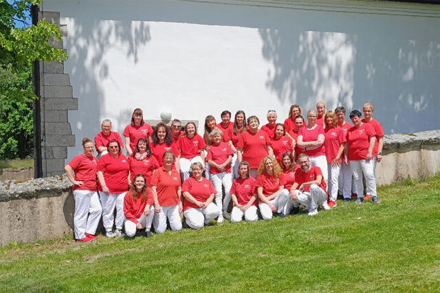 Team der BRK-Sozialstation Fichtelgebirge (Gruppenfoto)